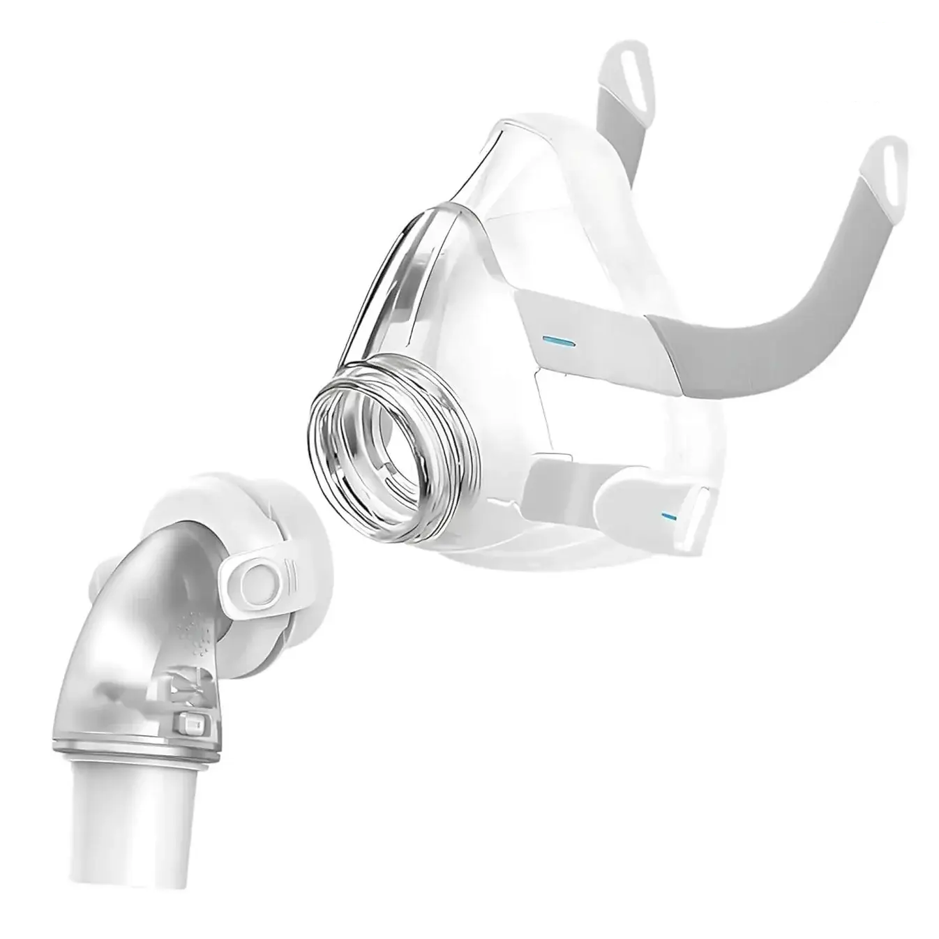AirFit F20 Full Face CPAP Mask Replacement Kit Compatible with ResMed – Cushion, Frame,Headgear & Elbow + FREE CPAP Filter Included Respura