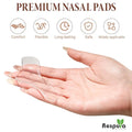 Compatible CPAP Nasal Gel Pads – Replacement Liners for CPAP Masks Respura