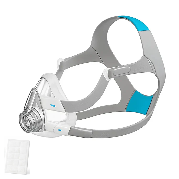 AirFit F20 Full Face CPAP Mask Replacement Kit Compatible with ResMed – Frame,Cushion,Headgear Set & Magnetic Clips + FREE CPAP Filter Included Respura
