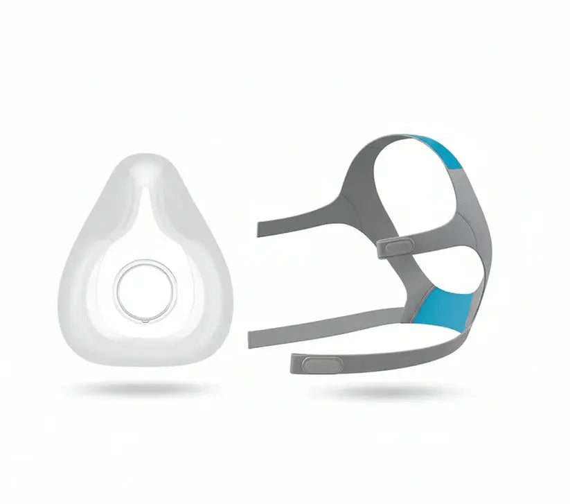 Airfit F20 Full Face Cushion + Headgear with magnetic clips – Replacement Set Respura