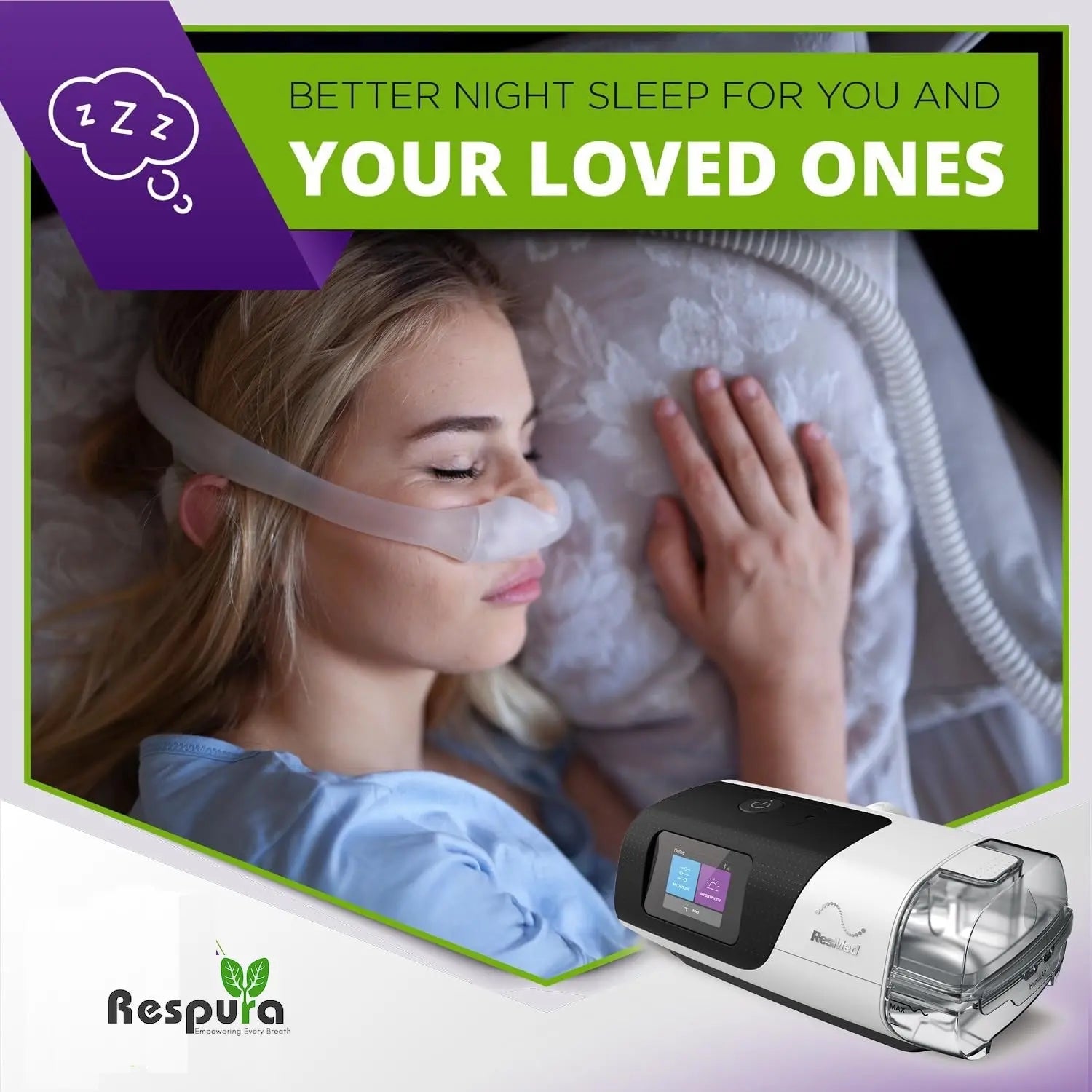 Ultra-Fine Air Filters – Compatible with AirSense 11 & AirCurve 11 Device CPAP Devices Respura