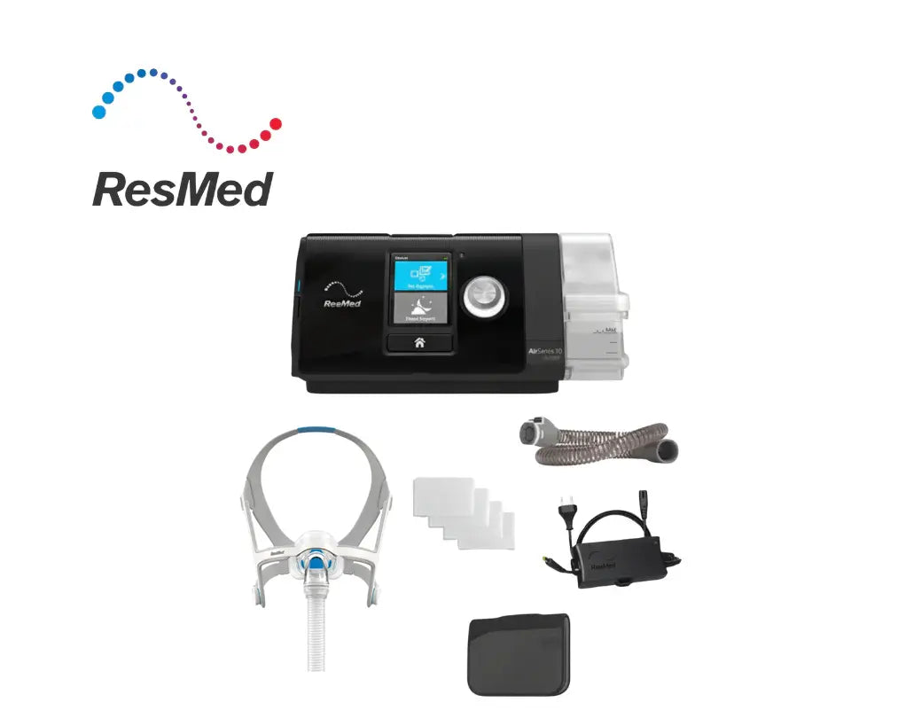 ResMed AirSense 10 AutoSet Tripack with AirFit N20 Mask, Tubing & Humidifier CPAP Shop