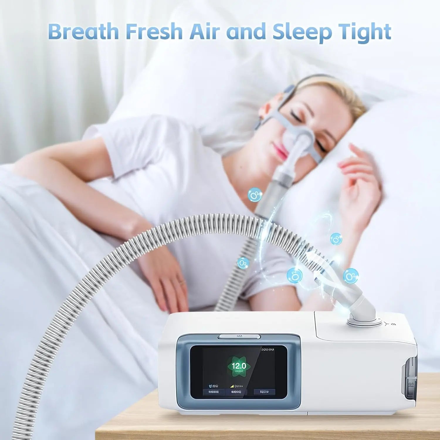 Universal CPAP Hose Pipe (19mm) – Compatible Replacement for ResMed AirSense 10 & 11 Respura