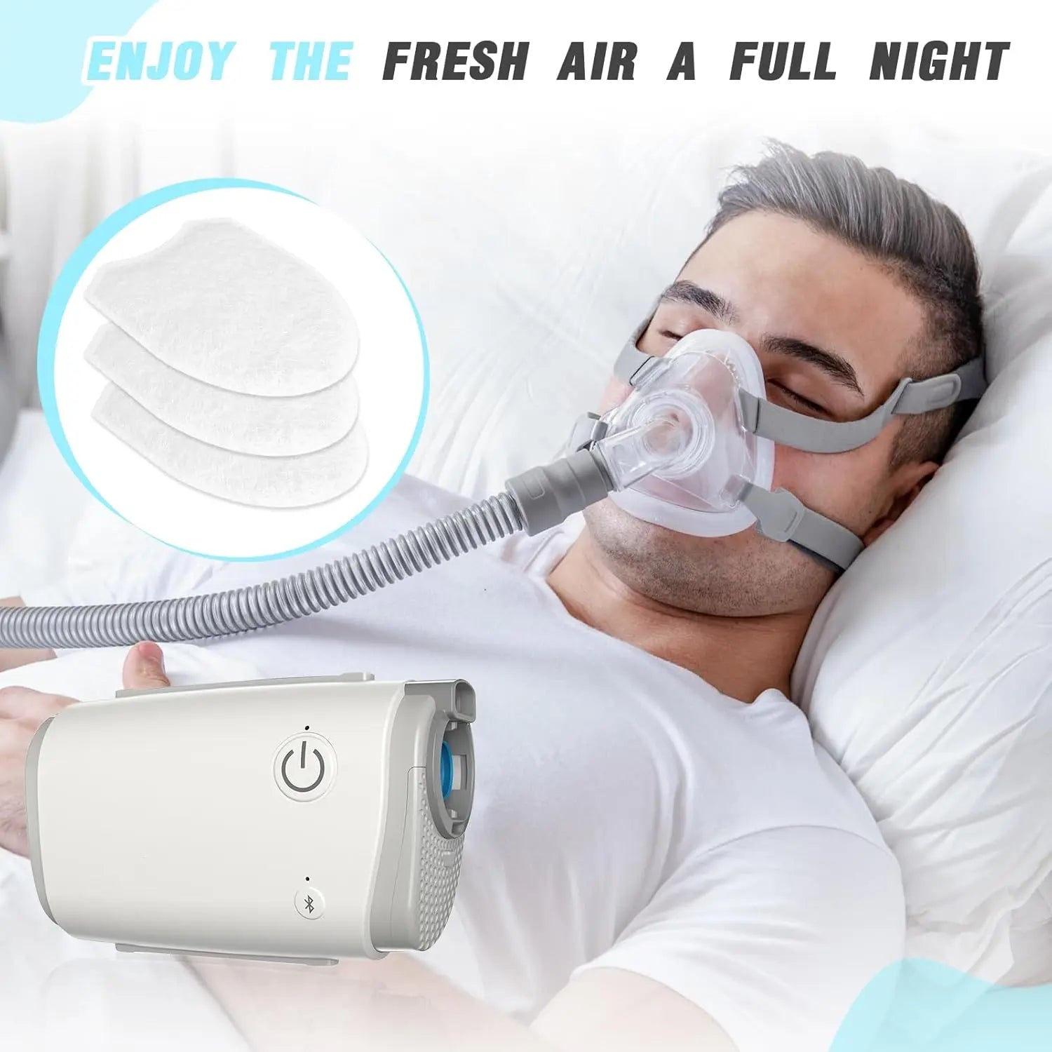 Ultra-Fine Air Filters – Compatible with ResMed AirMini Respura