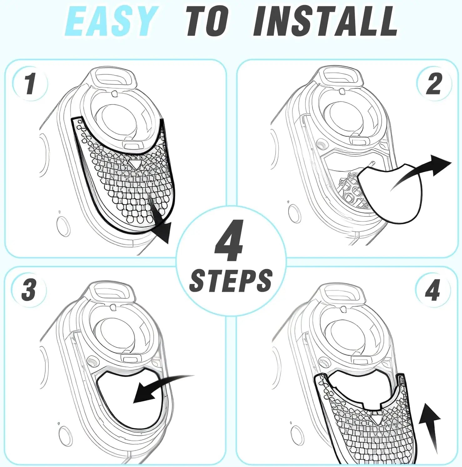Ultra-Fine Air Filters – Compatible with ResMed AirMini Respura