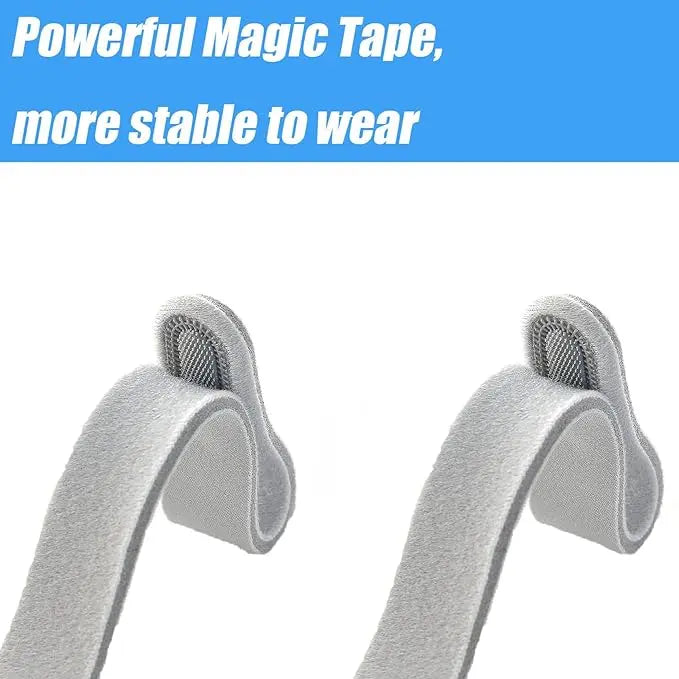 Replacement Headgear Strap for AirFit F30i / X30i with Magnetic Clips – Compatible with ResMed AirFit F30i / X30i Respura