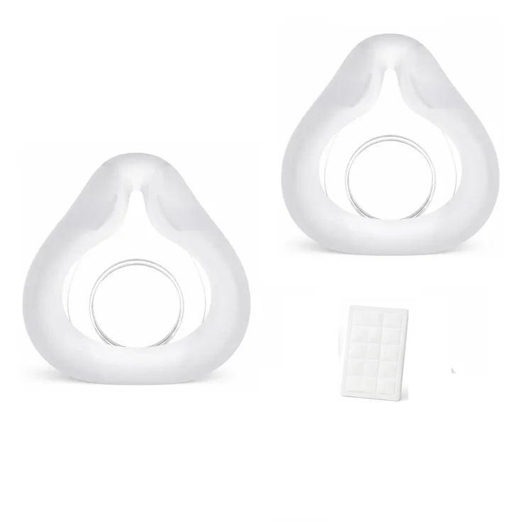 Replacement Cushion for Resmed Airfit F20 Full Face CPAP Mask (Pack of 2) + FREE CPAP Filter Included Respura