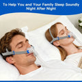 CPAP Nasal Pillow Mask with Adjustable Headgear – Soft Silicone, Lightweight & Minimal Contact Design Respura